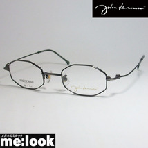 John Lennon　ジョンレノン 日本製 made in Japan クラシック 眼鏡 メガネ フレーム JL1104-4-46 度付可 アンティークグレー_画像1