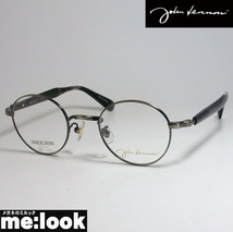 John Lennon　ジョンレノン 日本製 made in Japan クラシック 眼鏡 メガネ フレーム JL1110-4-45 度付可 アンティークシルバー_画像1