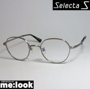 Selecta selector Classic Vintage retro glasses glasses frame 87-5023-3 gray 