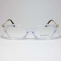 TIFFANY&CO ティファニー レディース 眼鏡 メガネ アジアンフィット TF2231F-8047-54 度付可 クリア　ティファニーブルー　ゴールド_画像2