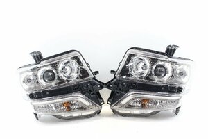 美品/傷なし　N-BOX　カスタム　JF1　ヘッドライト　左右　キセノン　HID　LEDブルー　コイト　100-62038　刻印4　307982-307983