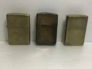 ZIPPO LIGHTER ジッポライター 3個まとめセット BRADFORD PA USA 現状品 BL003000 