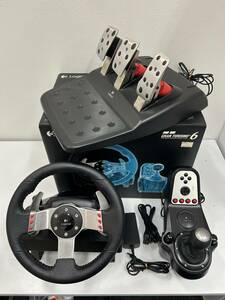 現状品 Logicool　ロジクール　G27 Racing Wheel 　レーシングホイール 通電確認済み