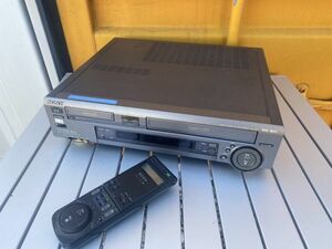 SONY ソニー ビデオカセットレコーダー WV-ST1 S-VHS Hi8 ビデオデッキ リモコン付き