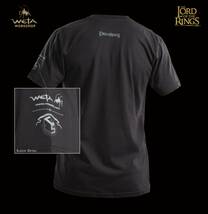 ロード・オブ・ザ・リング　サウロンのTシャツ　ブルーアウトライン　T-シャツ Sサイズ　THE HEAD OF SAURON　T-SHIRT 新品・未使用_画像2