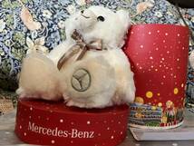 ☆ メルセデスベンツ Mercedes Benz ぬいぐるみ テディベア クリスマスベア 新品未使用 ☆_画像4