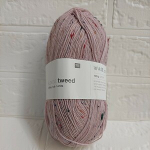 100円～ 19 RICO 毛糸 手芸材料 編み物◆superba tweed ソックスヤーン