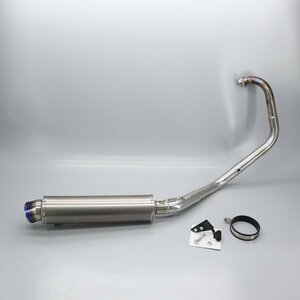  Suzuki GIXXER axis sa-SF250 ED22B remove real Speed meteor titanium solid full exhaust muffler silencer 231204BD0304