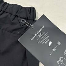 23AW 新品 White Mountaineering BLK ホワイトマウンテニアリング BLK SAROUEL PANTS サルエルスラックス_画像6