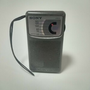 SONY AM ラジオ コンパクトラジオ ポケットラジオ 電池
