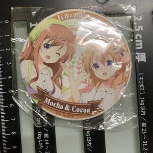 【ご注文はうさぎですか Dear My Sister◆非売品 缶バッジ】Koi ごちうさ 芳文社まんがタイムきらら AnimeJapan ココア モカ 保登心愛 H2