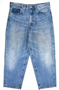 Levi's ALTRD BOW CROP JEANS クロップドデニムパンツリラックスルーズフィット リーバイスシルバータブ W35 ヴィンテージ加工