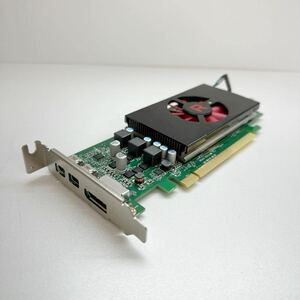 DELL純正　AMD Radeon RX 550 ロープロファイル GDDR5 4GB Mini-DPx2 DP 0R9J9P グラフィックカード　中古品