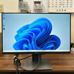 junk-4 DELL P2219H 22インチ液晶モニター　HDMI 画面キズ 電源ケーブル付き