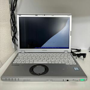 junk-nt-1 Panasonic CF-SZ6RDQVS Core-i5 RAM：8GB SSDなし　Bios確認可能　画面割れ　バッテリーなし　本体のみ