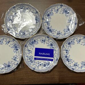 NARUMI ミラノ / 19cmケーキ皿（9682-1410) 5枚　☆新品未使用
