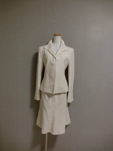 UNTITLED Untitled Kiyoshi .linen. skirt no color setup suit beige 4 large size 