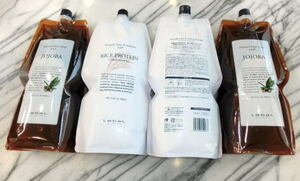  dry did ..!ru bell jojoba JOJOBA shampoo 2 ps &RP rice protein 2 ps each 1600mL