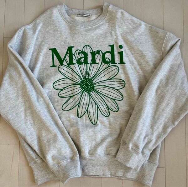 【美品】Mardi SWEATSHIRT THE FLOWER MARDI スウェットトレーナー