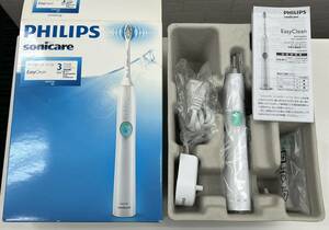 ★未使用★PHILIPS フィリップス sonicare ソニッケアー イージークリーン 電動歯ブラシ ホワイト HX6526/01