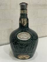 ■未開栓■ROYAL SALUTE ロイヤル サルート 21年 緑 グリーン 陶器ボトル 700ml 846g スコッチウイスキー 古酒_画像2