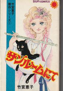 朝日ソノラマ・サンC　竹宮恵子傑作シリーズ①「サンルームにて（他4編）」昭和52年8版（初版は昭和51年）　