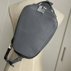  final price aniaAniary body bag li fine leather 20-07000 used gray 