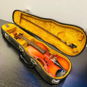 【76】1円～ ジャンク品 ヴァイオリン violin バイオリン 弦楽器 Kasuga 春日 1986年 中古品 演奏 楽器 魂柱有 状態悪い キズ・汚れ有り