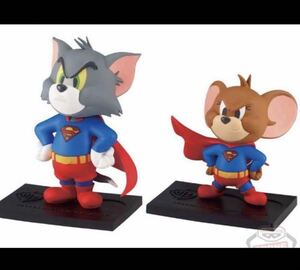 トムとジェリー　フィギュアコレクション　SUPERMAN 2体セット　スーパーマン