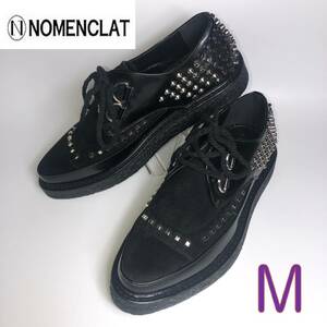 【Sランク】【未使用】【超美品】NOMENCLAT　ノーメンクラート　STUDS CREEPERS 　スタッズ　クリーパーズ　(NCT-1008) M:26-26.5