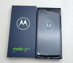 moto g53y 5G A301MO ブラック SIMフリー Y!mobile ◯判定 新品未使用