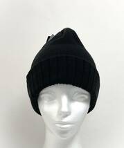 VOLCOM ボルコム D5842301BLK⑤ ビーニー シンプルなニット帽 ブラック色 カフの部分にロゴラベル Beanie ヴォルコム 新品 即決 送料無料_画像2