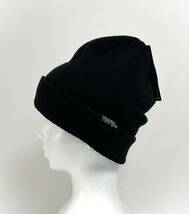 VOLCOM ボルコム D5842301BLK⑤ ビーニー シンプルなニット帽 ブラック色 カフの部分にロゴラベル Beanie ヴォルコム 新品 即決 送料無料_画像5