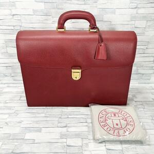 [HOUSE OF FLORENCE] leather briefcase / document bag 