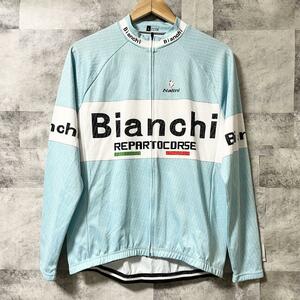 【Bianchi】ビアンキセットアップサイクルジャージL