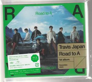 Ｔｒａｖｉｓ Ｊａｐａｎ さん 「Ｒｏａｄ ｔｏ Ａ」 初回Ｔ盤 ＣＤ＋ＤＶＤ 未使用・未開封