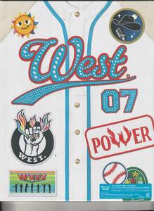 Ｗｅｓｔ． さん 「Ｗｅｓｔ．ＬＩＶＥ　ＴＯＵＲ　２０２３　ＰＯＷＥＲ」 Blu-ray 初回盤 未使用・未開封