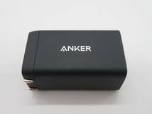 Anker(アンカー) PowerPort III 3-Port 65W Pod　A2667　急速充電器　ブラック　中古品　ネ10ー35A　_画像1