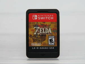 ニンテンドースイッチソフト　ゼルダの伝説 ブレス オブ ザ ワイルド　海外版　中古品　W1ー125A 