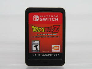 ニンテンドースイッチソフト　ドラゴンボールZ カカロット　海外版　中古品　W1ー136A 