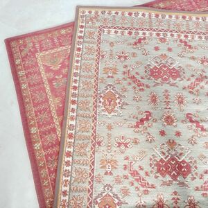 【☆1円スタート☆】LAURA ASHLEY HOME POLLENSA RUG ローラ アシュレイ ホーム ポレンサ ラグ マット インテリア ベルギー製 敷物 #494