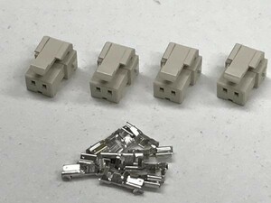 【JAM-SN2PFS4s】送料無料 Defi デフィ BF 日本精機 メーター 温度センサー用 カプラー 2P 2極 2ピン 検) DIN-Gauge Defi-Link 純正