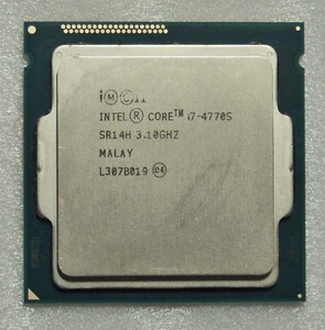 ntel インテル CPU Core i7-4770S 3.10GHz SR14H