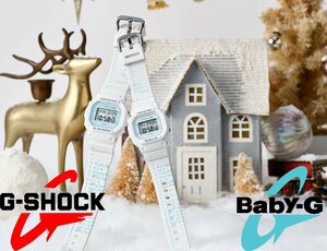 新品1円 G-SHOCK＆Baby G ペアウォッチ 25周年 限定X'masセット メンズ＆レディース 腕時計 ラバーズコレクション LOV-21B-7 CASIO カシオ