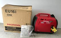 KR☆ 新品 未使用 HONDA ポータブル 発電機 EU16i 説明書 箱付き ホンダ Portable Generator 持ち運び アウトドア 重量 20.8kg_画像1