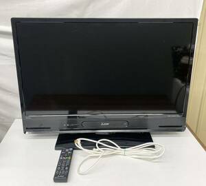 FK☆ 通電OK MITSUBISHI ELECTRIC 液晶テレビ 2018年製 32V LCD-V32BHR9 リモコン 付き REAL 三菱 ミツビシ DVD