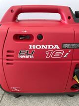 KR☆ 新品 未使用 HONDA ポータブル 発電機 EU16i 説明書 箱付き ホンダ Portable Generator 持ち運び アウトドア 重量 20.8kg_画像4