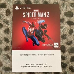 スパイダーマン2 ダウンロードコード