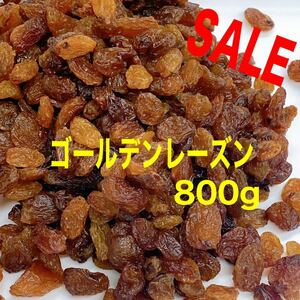 トルコ産 ゴールデンレーズン 800g ドライフルーツ