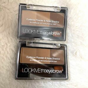 LOOK ME アイブロウパウダー＆ノーズシャドウ EPN01 Light Brown